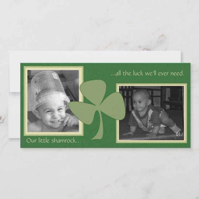 Grönt & Guld Shamrock (Framsida)