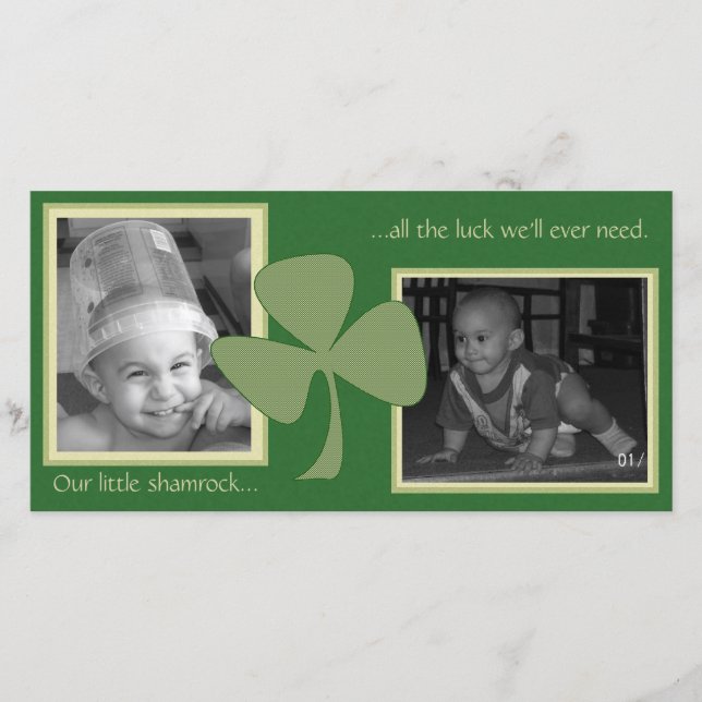 Grönt & Guld Shamrock (Framsida)