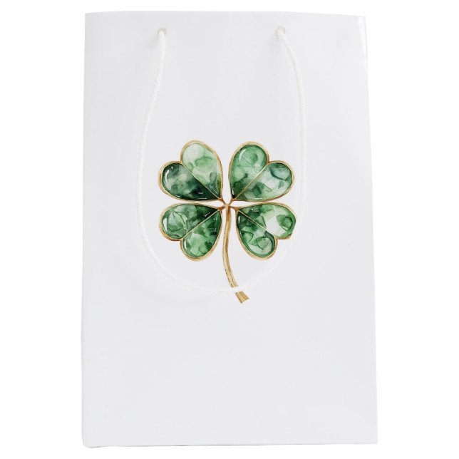 Grönt Guld Shamrock St. Patricks dag (Framsidan)