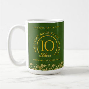 Grönt & Guld skolklass Reunion Kaffemugg