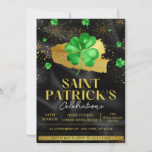 Grönt & Guld St. Patricks dag firande Party I