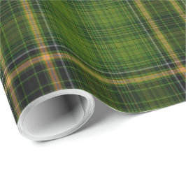 Grönt Guld Tartan Play Presentpapper