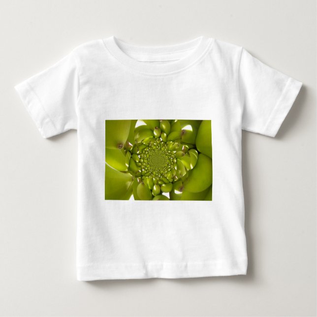 Grönt Guld: Tropical Twist banan Kaleidoskop Tee (Framsida)