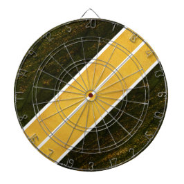 Grönt Guld White Linjer Darttavla