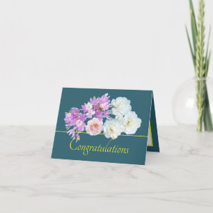 Grönt Gult Bouquet Ro Crocuses Grattiss Kort