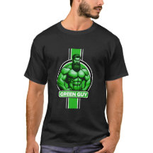 Grönt Guy Art