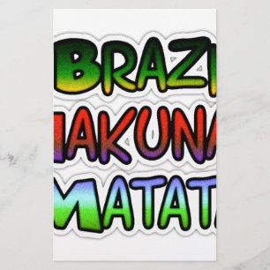 Grönt: Hakuna Matata-gåvor från Brasilien