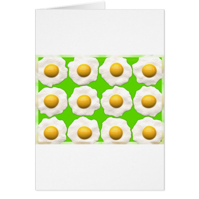 grönt hälsningskort (Framsidan)