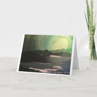 "Grönt"-hälsningskort - av Gabriel McGarry Kort