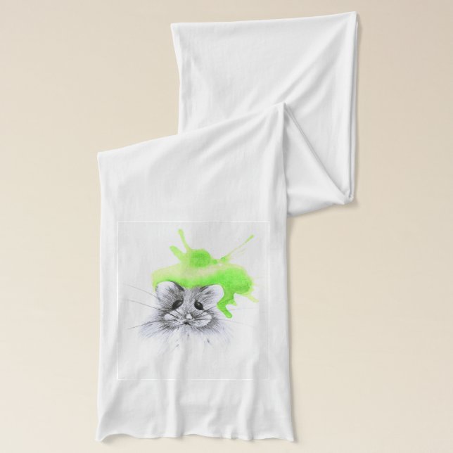 grönt hamster halsduk (Vänster)