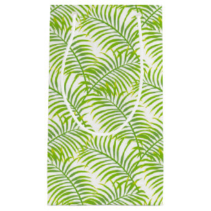 Grönt Handflatan Flamingo Gift Bag