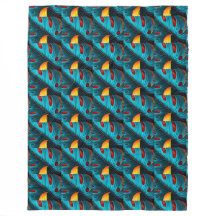 Grönt Handflatan Löv Mönster