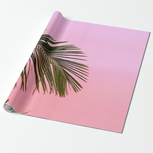 GRÖNT HANDFLATAN PRESENTPAPPER (Utrullad)