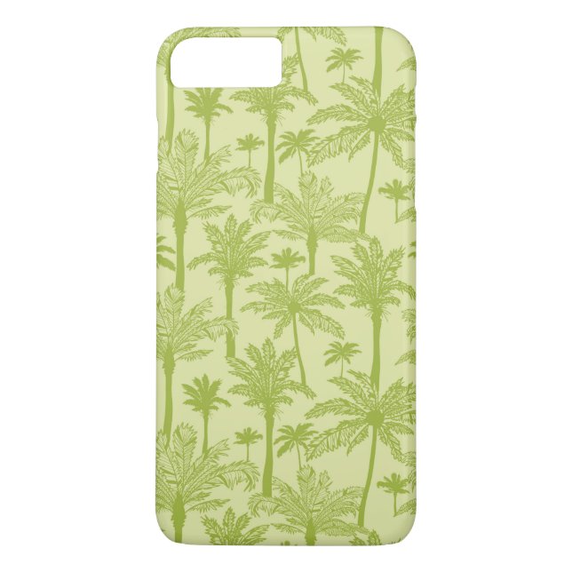 Grönt Handflatan Träd Mönster Case-Mate iPhone Skal (Baksida)