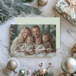 Grönt Hans julkort i Kärlek frågar sig: Inbjudningar