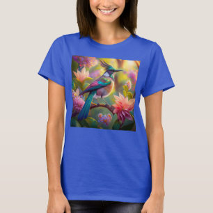 Grönt Headed Jay Fantasy Bird T Shirt