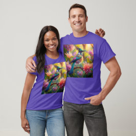 Grönt Headed Jay Fantasy Bird T Shirt