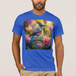 Grönt Headed Jay Fantasy Bird T Shirt