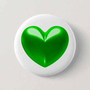 GRÖNT HEART KNAPP