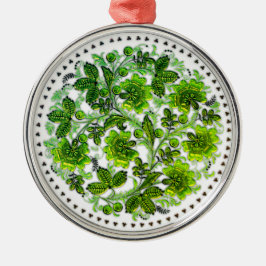 Grönt Helgdag Glipp - julklapp Julgransprydnad Metall