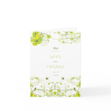 Grönt Hibiscus Swirls & Sväljer Blommigt Bröllop