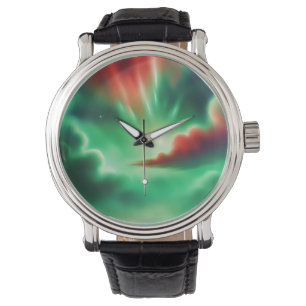 grönt himlar armbandsur