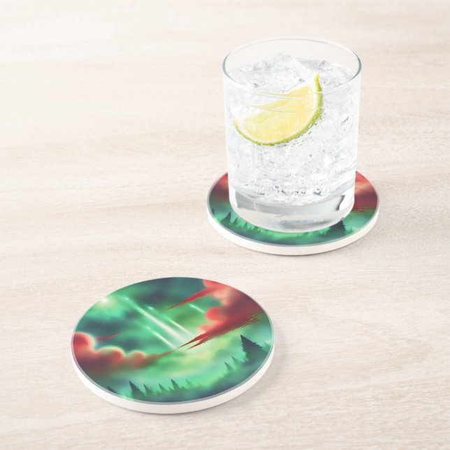 grönt himlar underlägg (Sidan)