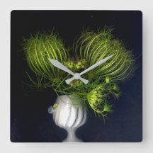 Grönt hjärta i svart