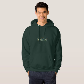 Grönt Hoodie
