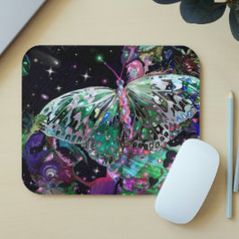 Grönt Hope Butterfly Mouse Pad Musmatta