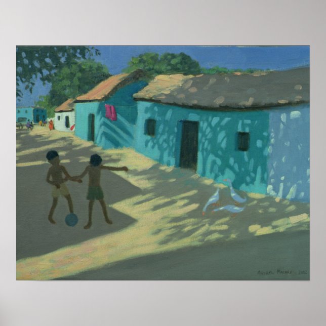 Grönt House India Poster (Framsidan)