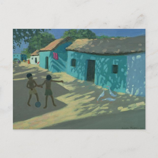 Grönt House India Vykort (Framsida)