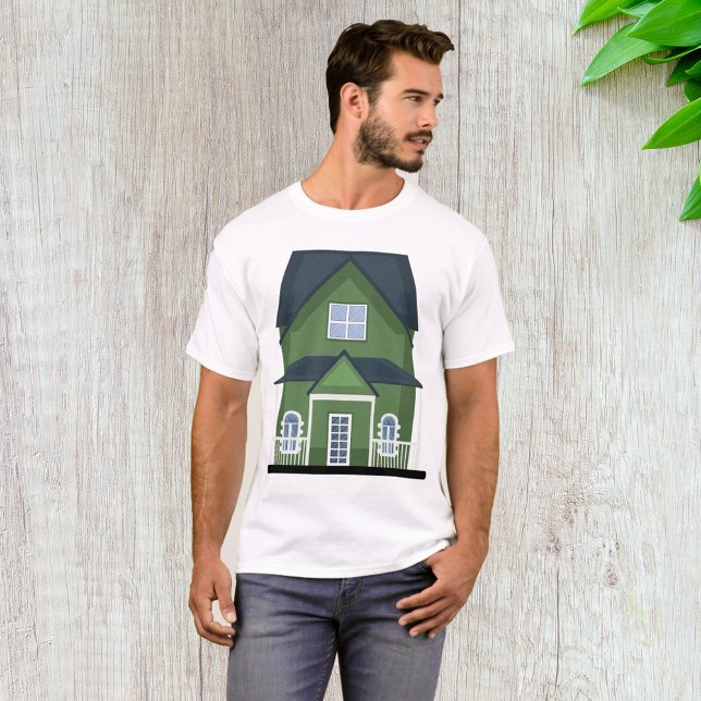 Grönt House T Shirt (Skapare uppladdad)