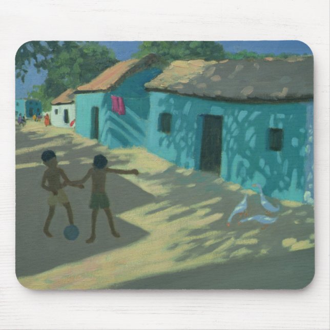 Grönt hus Indien Musmatta (Framsidan)