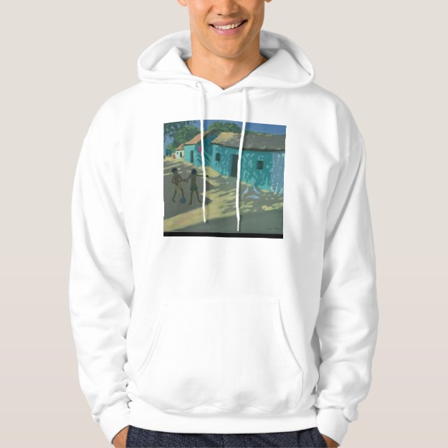 Grönt hus Indien Sweatshirt (Framsida)