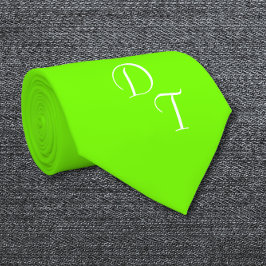 grönt i fast form - dina monogram slips