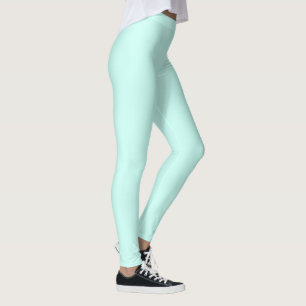Grönt i fast form leggings