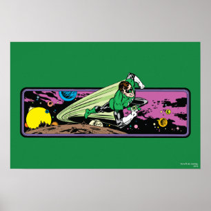 Grönt i mellanrum poster