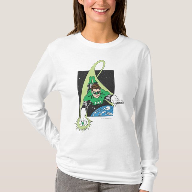 Grönt i mellanrum tee (Framsida)