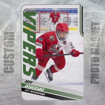 Grönt Ice Hockey Trading Card