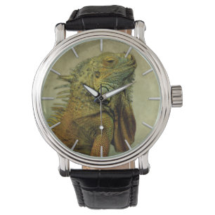 Grönt Iguana Armbandsur