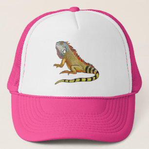 grönt iguana keps