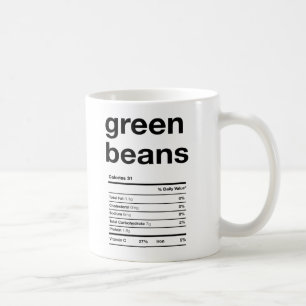 Grönt innehåller uppgifter om näringsvärdesinf kaffemugg
