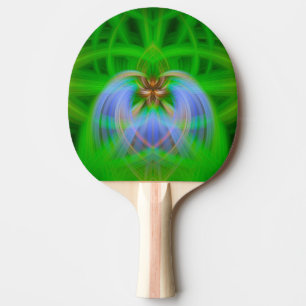 Grönt Intricacy Pingisracket