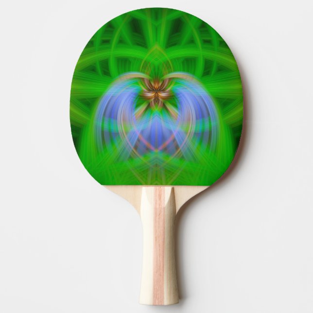 Grönt Intricacy Pingisracket (Framsidan)