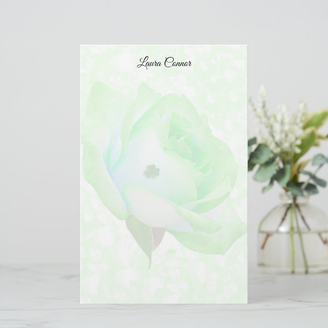 Grönt Irish Ro Stationery Brevpapper (Skapare uppladdad)