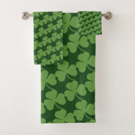 Grönt Irish Shamrocks