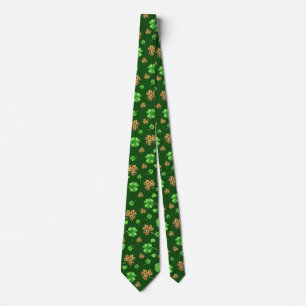 Grönt Irish Shamrocks Slips