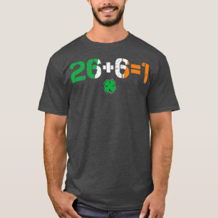Grönt Irish Unity 26 6 1 St paddys day Ireland T Shirt