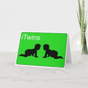 Grönt iTwins Kort